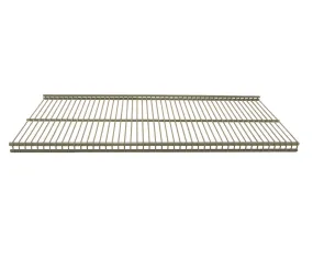 12 Inch freedomRail Ventilated Shelf - Nickel