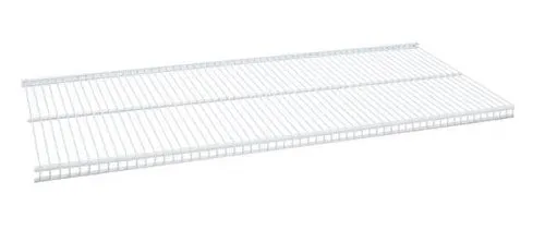 12 Inch freedomRail Ventilated Shelf - White