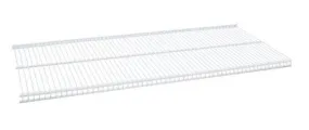 12 Inch freedomRail Ventilated Shelf - White