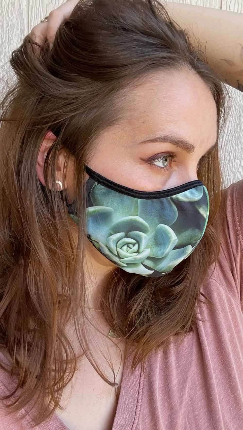 Adjustable Mask - Green Envy