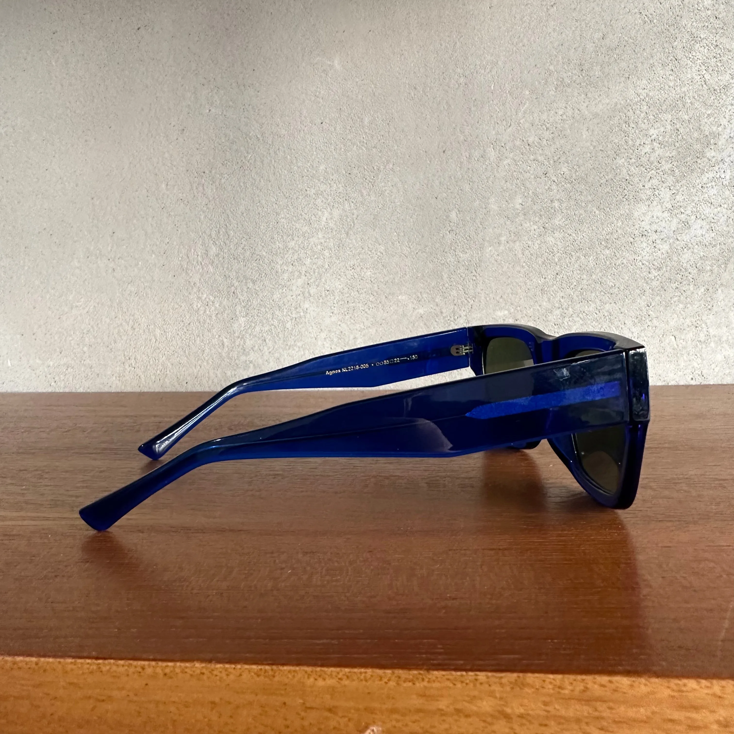 A.Kjaerbede Sunglasses - Agnes - Dark Blue Transparent