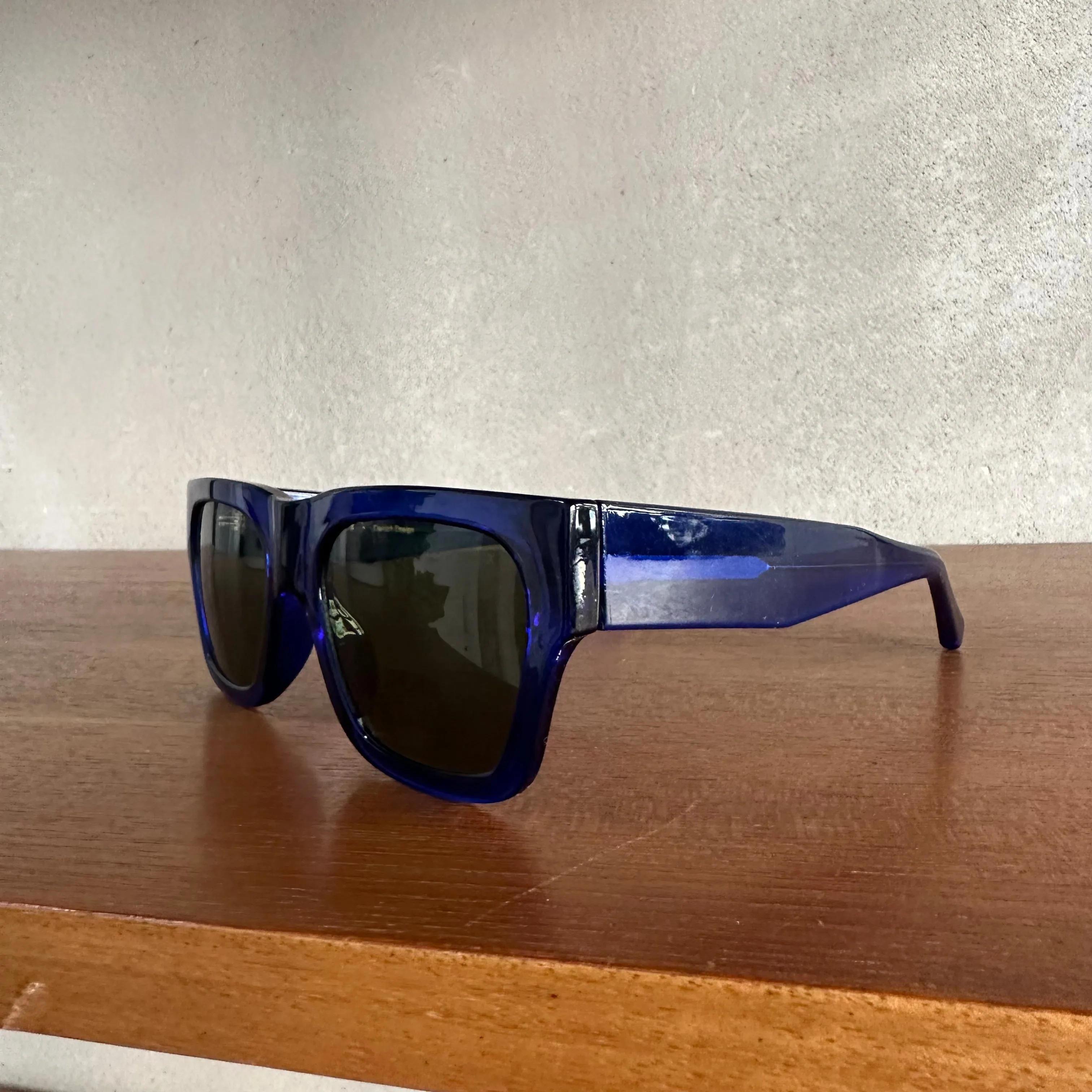 A.Kjaerbede Sunglasses - Agnes - Dark Blue Transparent