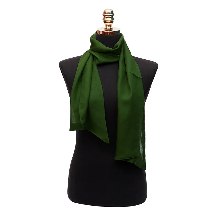 AS-1559 Silk Sheer Long Scarf