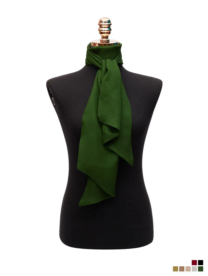 AS-1559 Silk Sheer Long Scarf