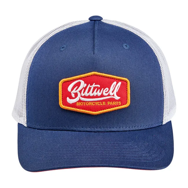 Biltwell Standard Snapback Cap Red / White / Blue