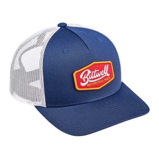 Biltwell Standard Snapback Cap Red / White / Blue