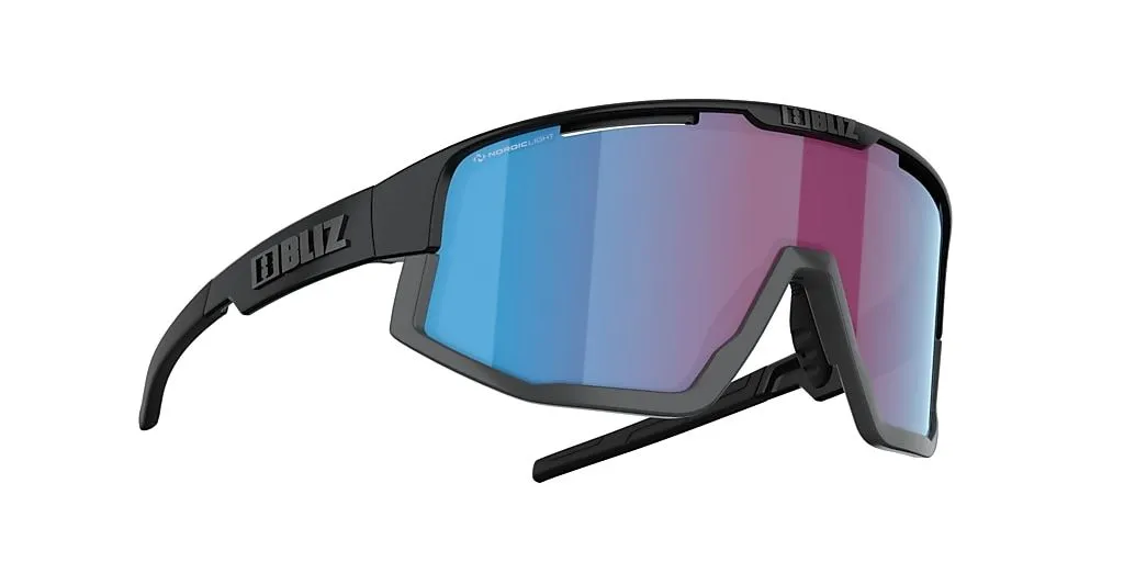 Bliz Fusion Sunglasses Cycling Sports Use Black Frame Violet lens