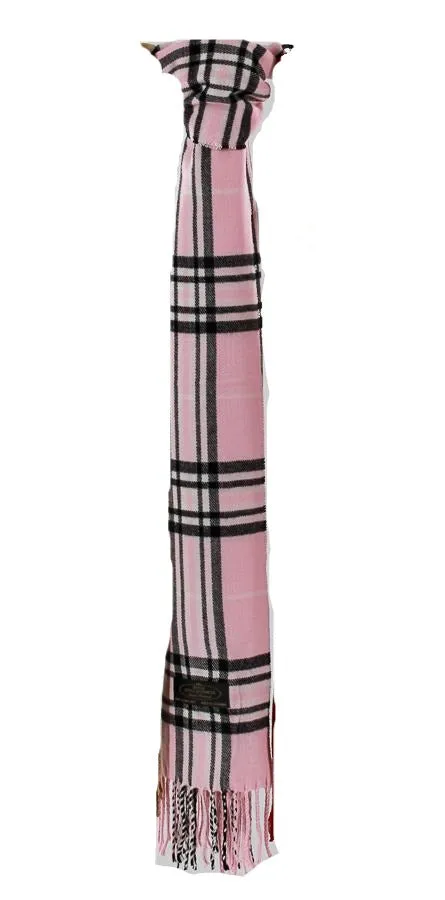 Cashmere Scarf - Burberry-Like Plaid