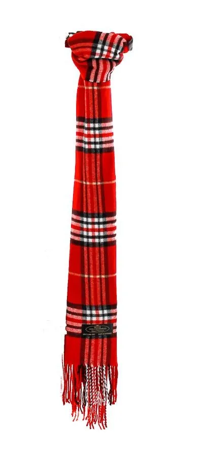 Cashmere Scarf - Burberry-Like Plaid