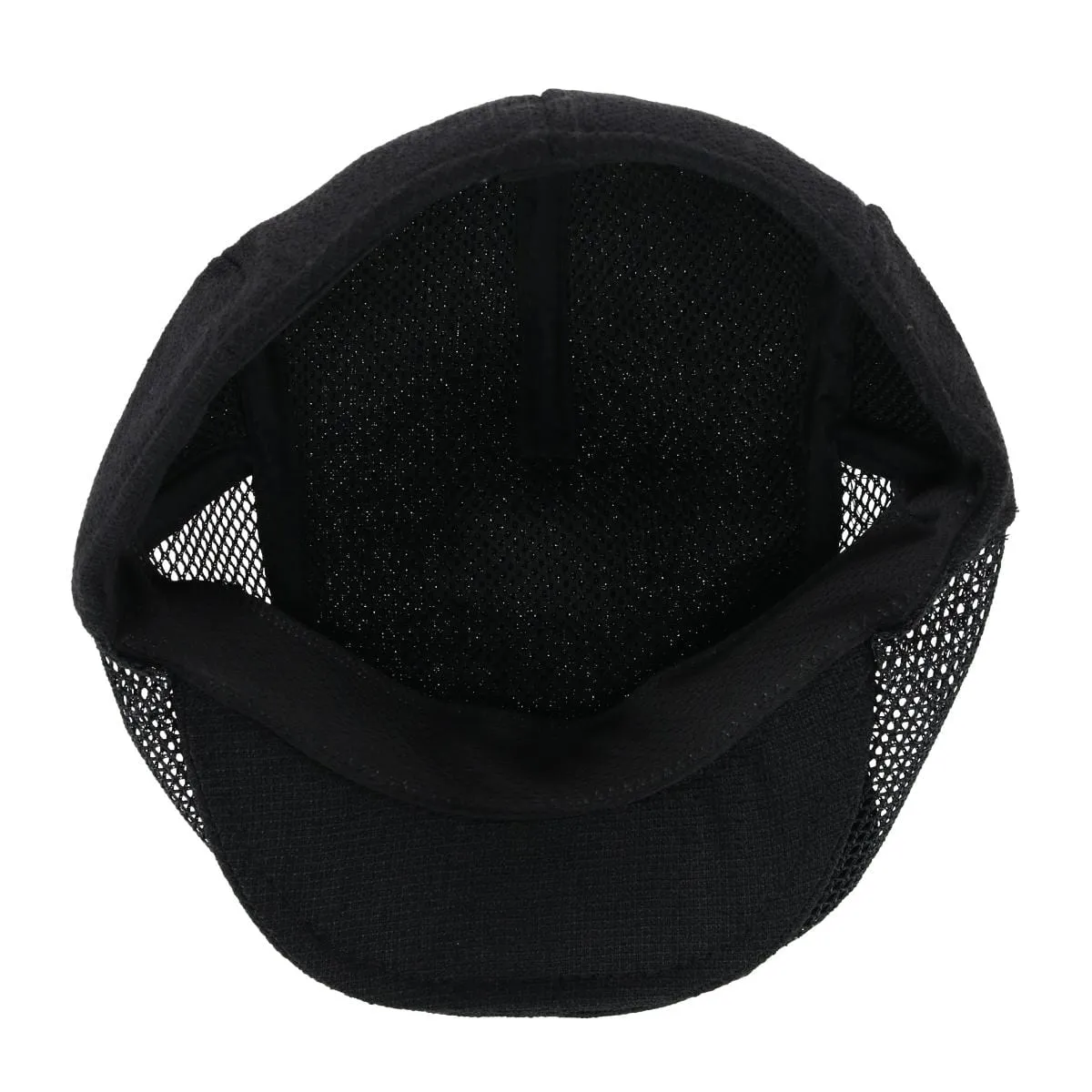 CTM® Men's Mesh Melange Breathable Ivy Cap