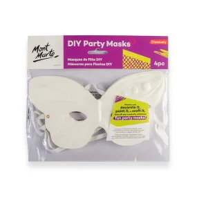 DIY Party Masks Discovery 4pc - Half Butterfly