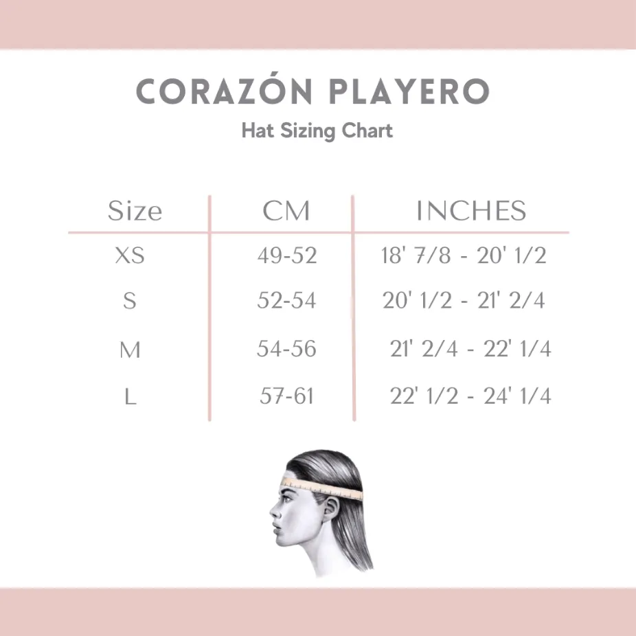 Exclusive Amy Metallic Neutral Hat by Corazon Playero