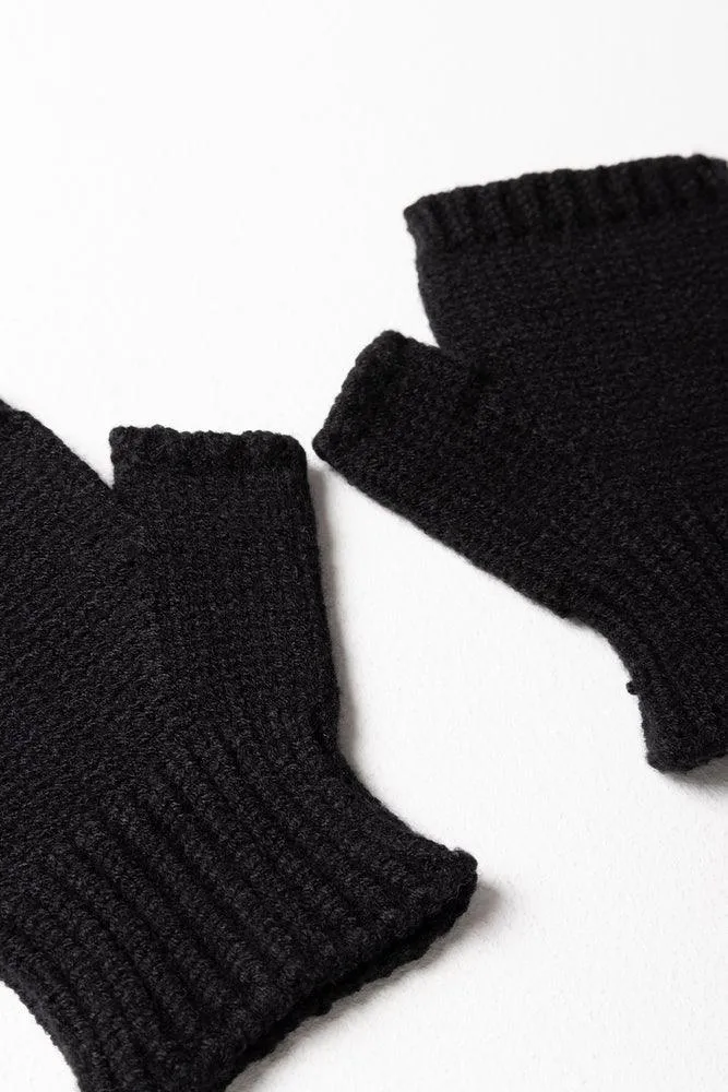 Fingerless Gloves Black