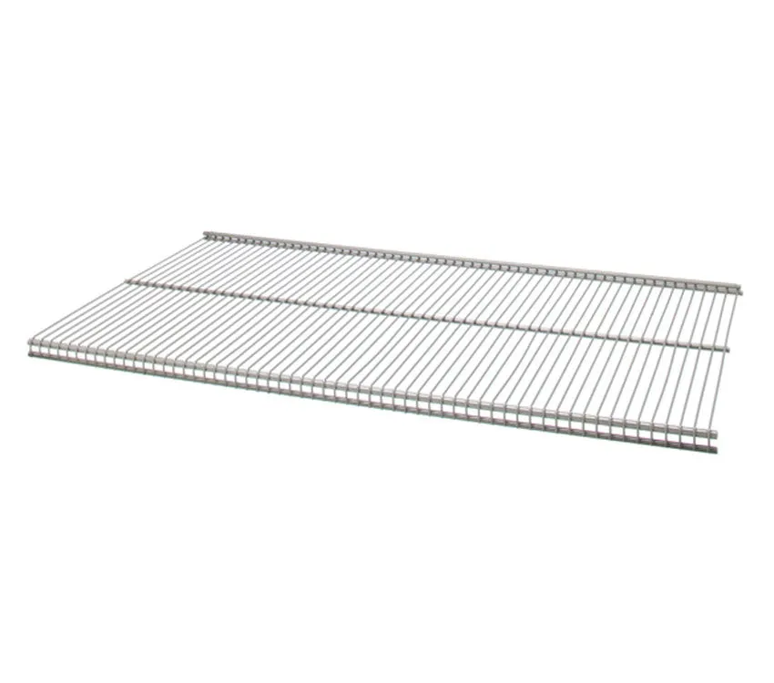 freedomRail 16 Inch Profile Wire Shelving - Nickel