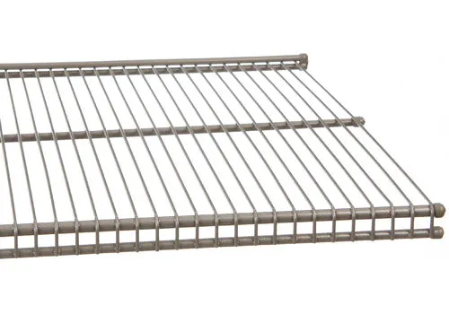 freedomRail 16 Inch Profile Wire Shelving - Nickel