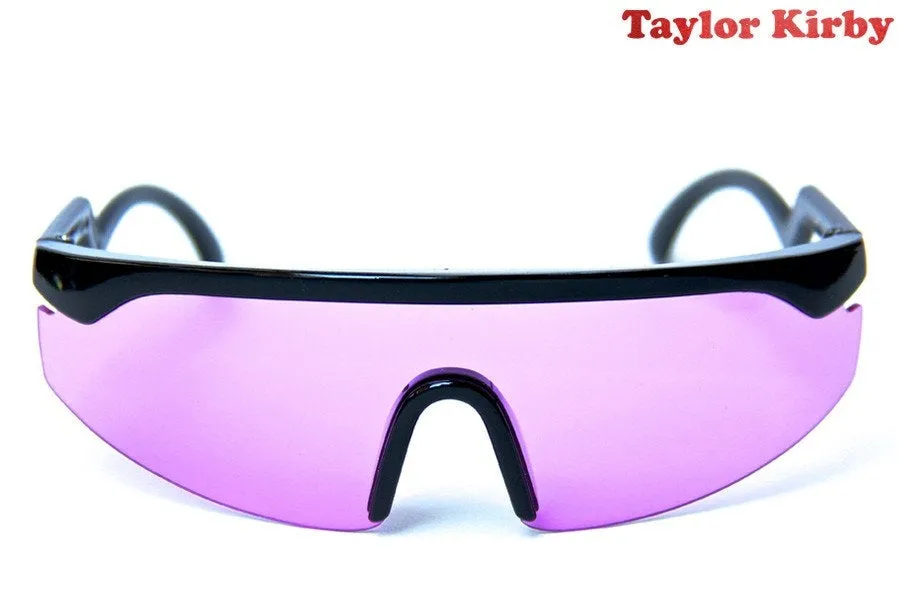 Happy Hour - Kirby Accelerators Sunglasses Black/Purple