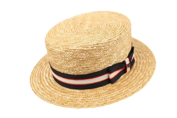 Hills Hats The Boater Straw Hat