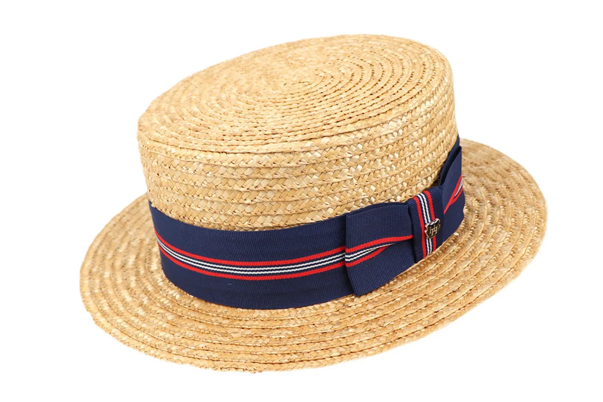 Hills Hats The Boater Straw Hat