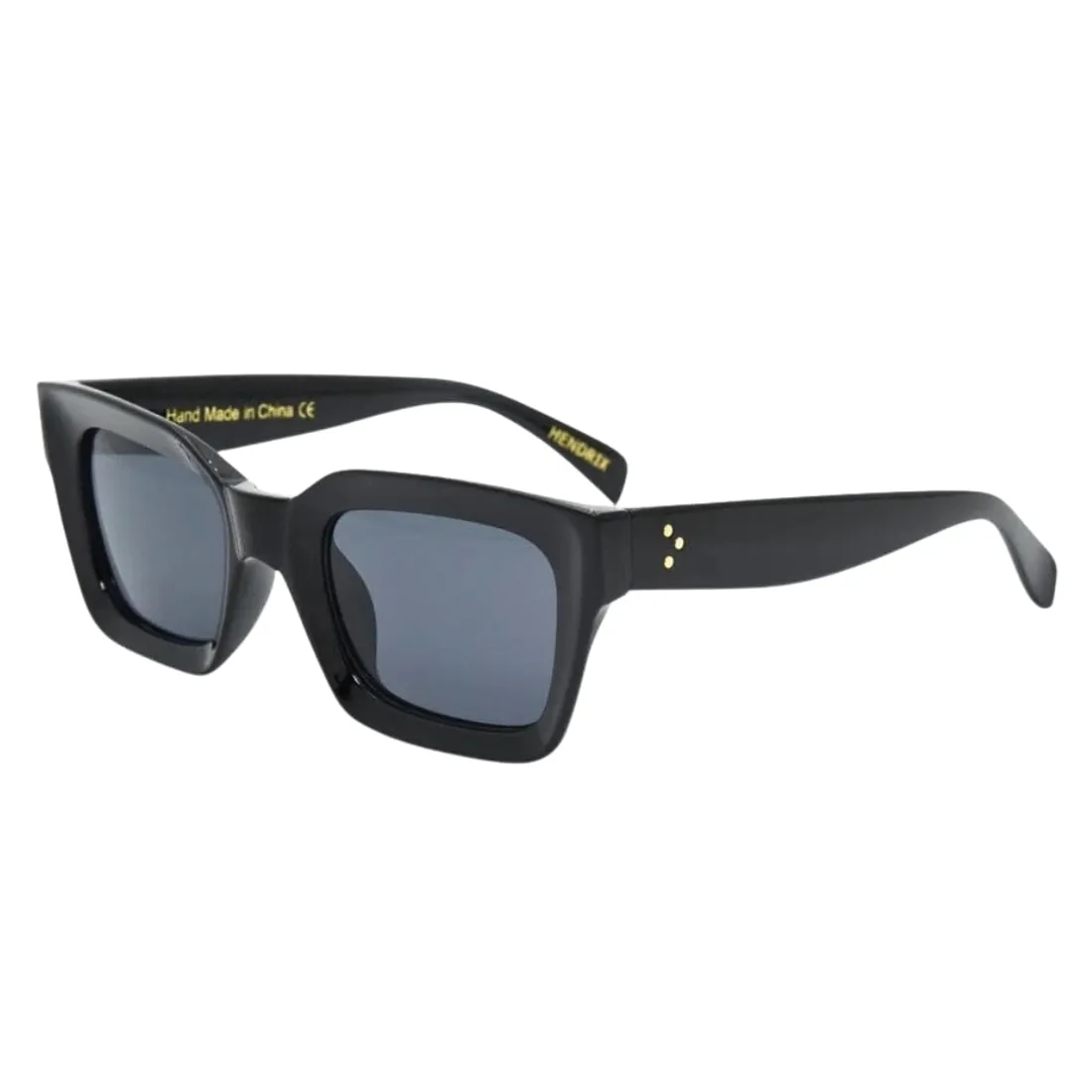 I-Sea Hendrix Polarised Sunglasses - Black/Smoke Polarized Lens