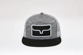 Kimes Ranch Banner Ventilated Trucker Cap - Grey Heather