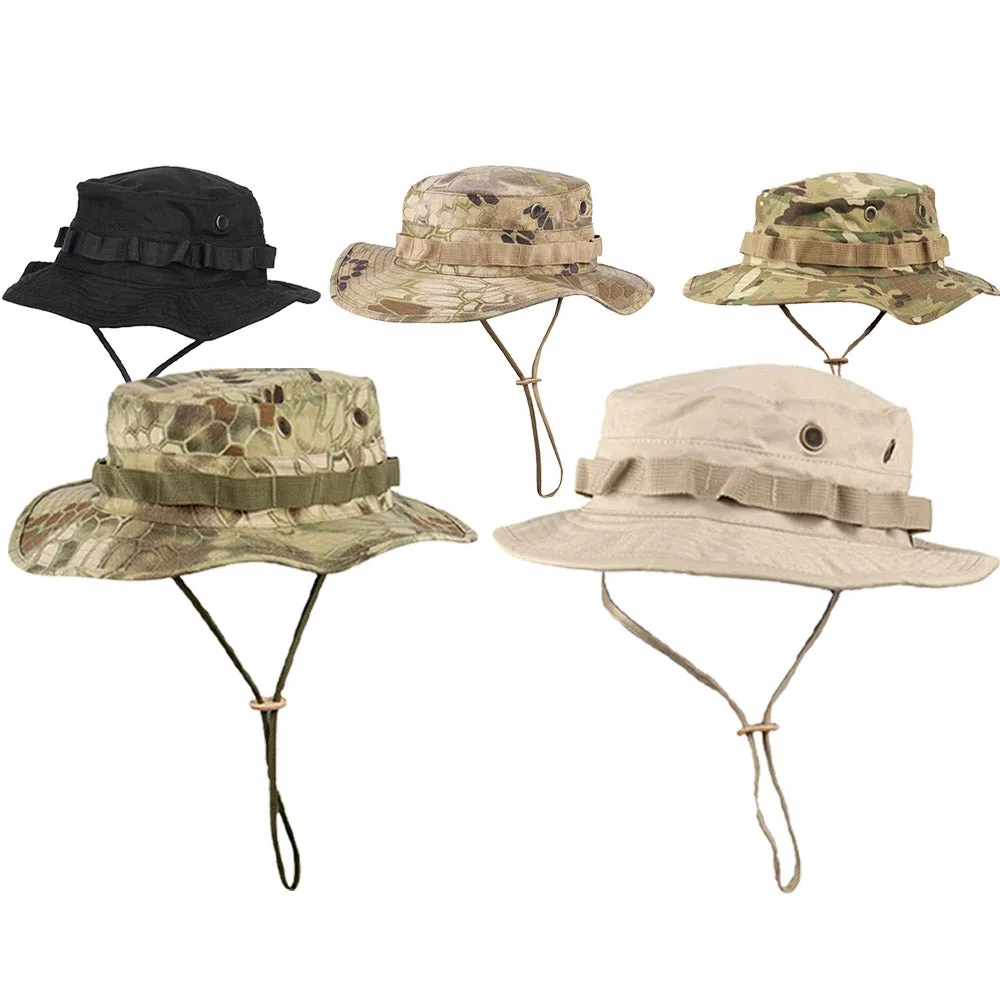 Lancer Tactical Cotton Hybrid Tactical Ventilated Boonie Hat