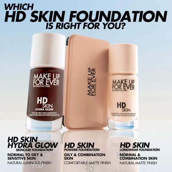 Make Up For Ever Hd Skin Hydra Glow Foundation (1N10)