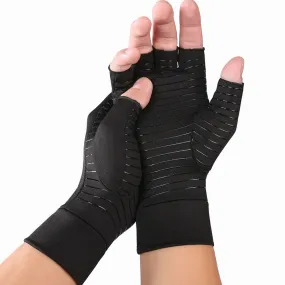 Men's Fingerless Compression Gloves