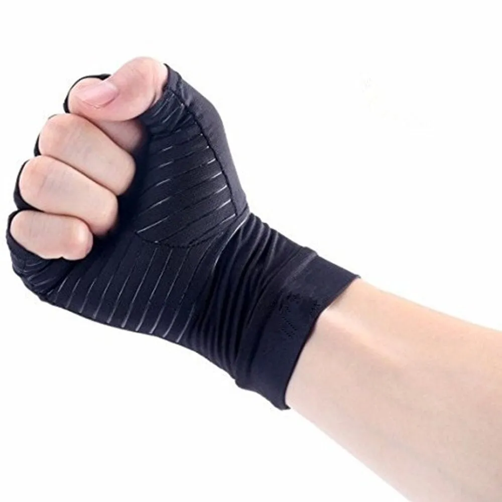 Men's Fingerless Compression Gloves