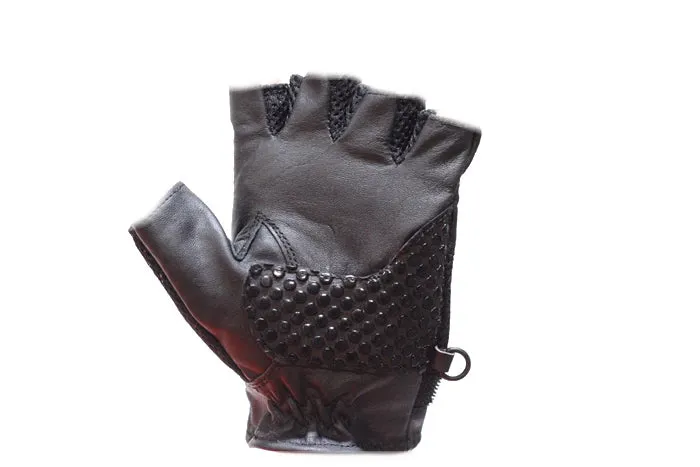 Motorcycle Fingerless Gloves