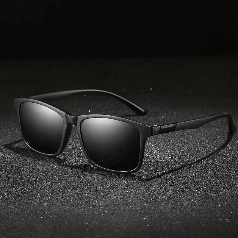 New Uv Resistant High Definition Resin For Sunglasses Easy To Carry Sunglasses Polarized Light Trendy Men And Women