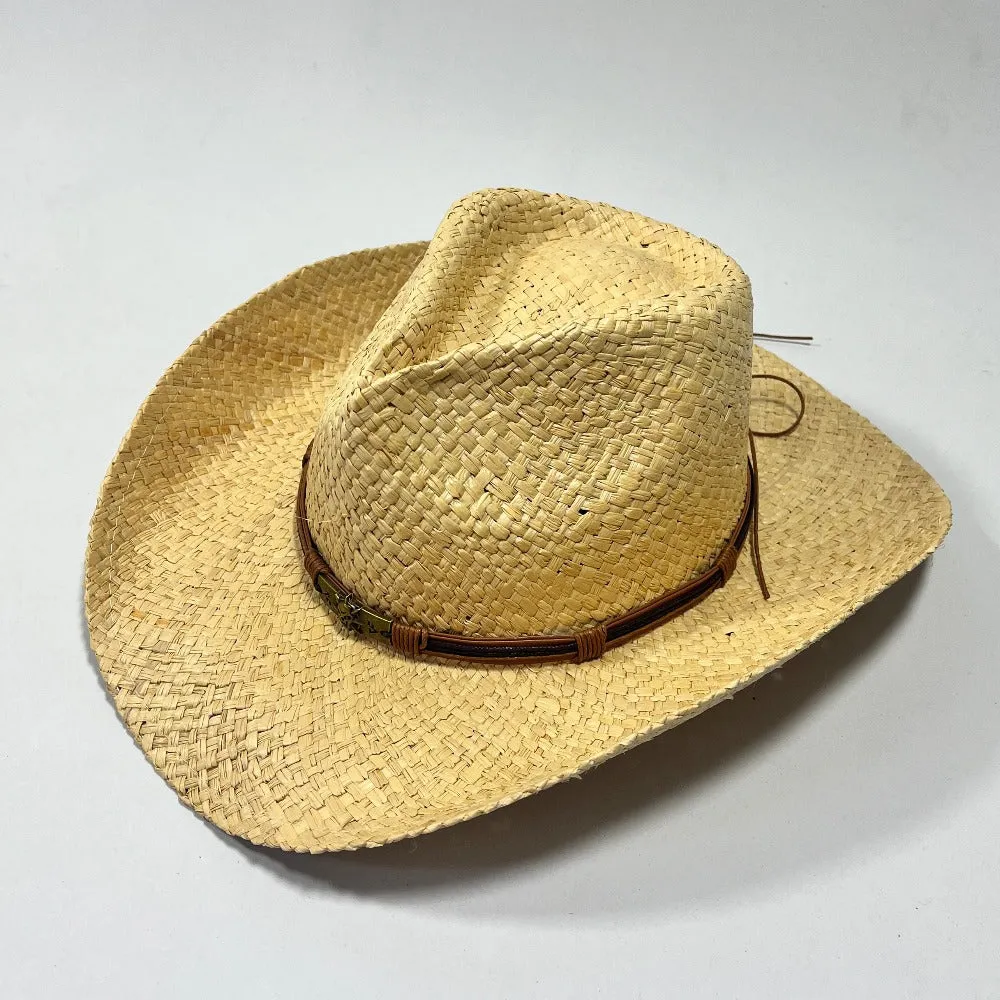 Outback Survival Gear Straw Hat Moree in Beige SMORSP