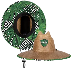 Palms Under Brim Straw Hat | Palms Deco