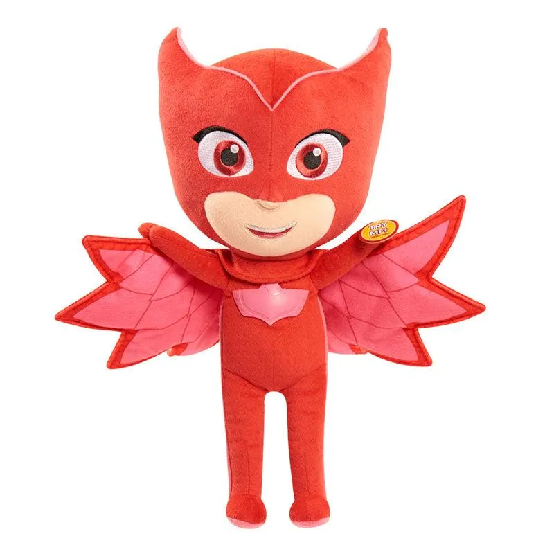 PJ Masks Sing & Talking Feature Plush - Owlette, Red