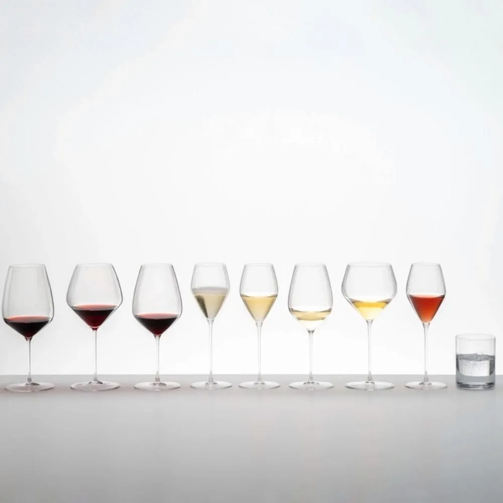 Riedel Veloce Chardonnay set 2 stem glasses