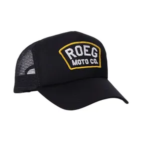 Roeg Tuscon Trucker Cap Black