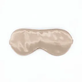 Silk Sleep Eye Mask - Champagne Gold