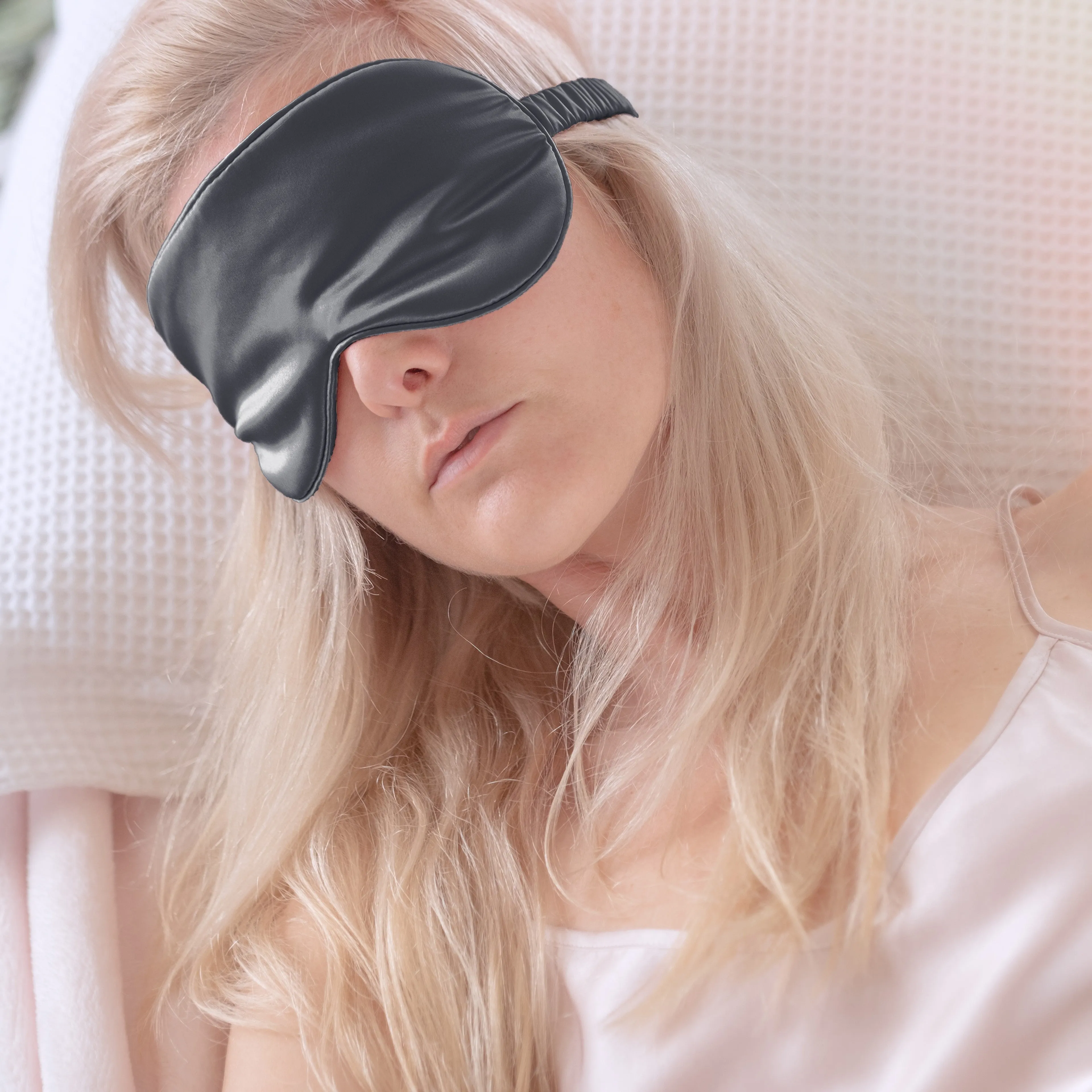 Silk Sleep Eye Mask - Grey