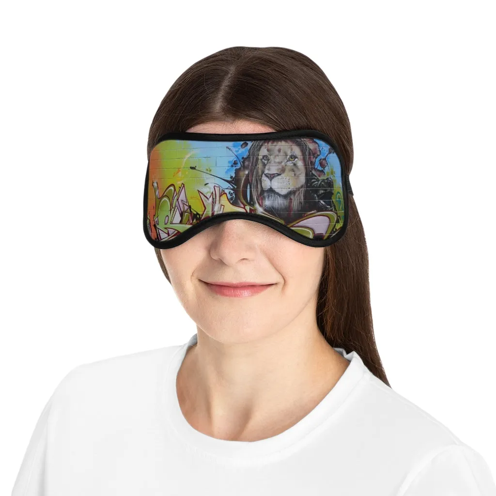 Sleeping Mask AL BLUE DESIGNED ART