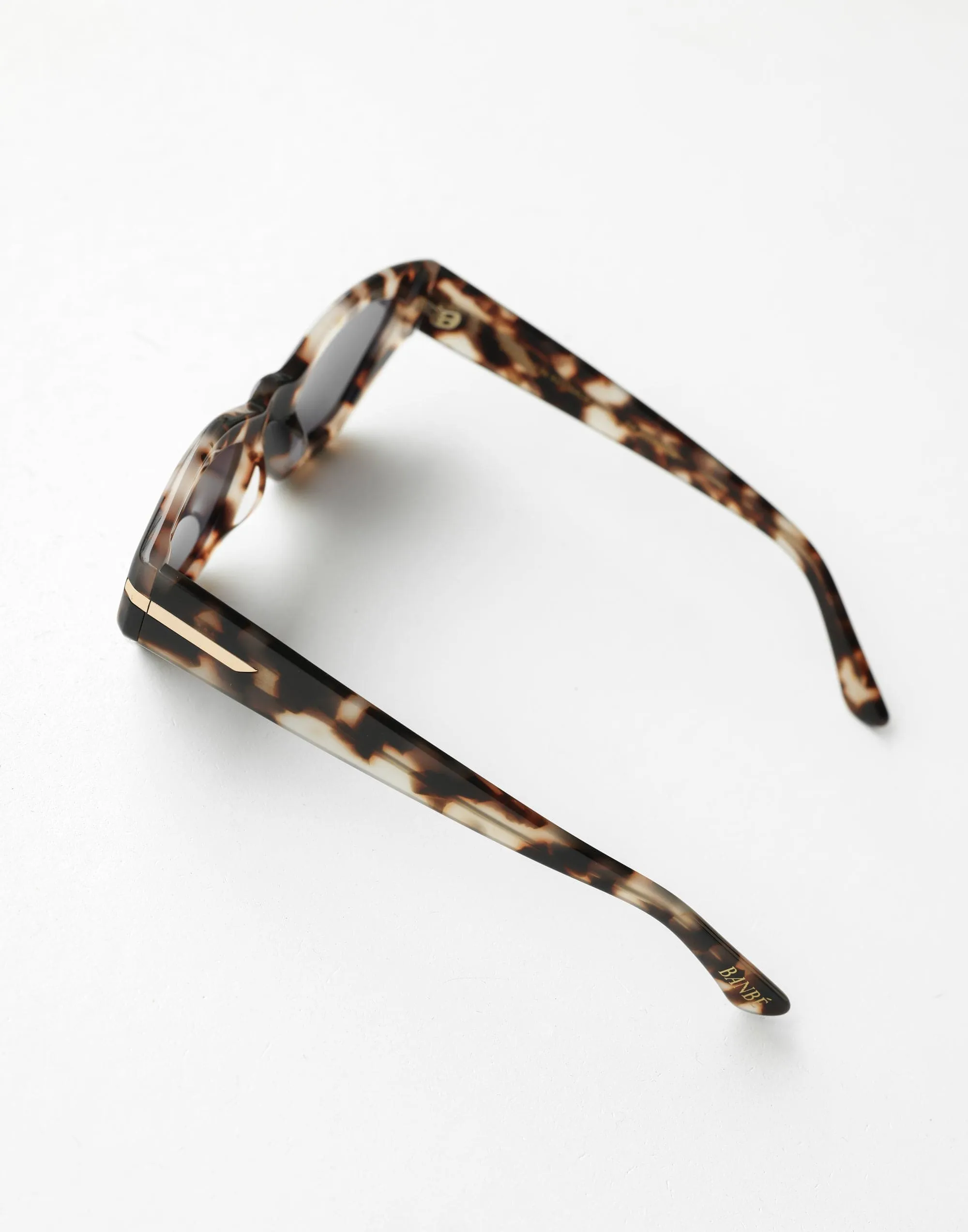 The Ellingson Sunglasses (Marble Tort Jet) - By Banbé