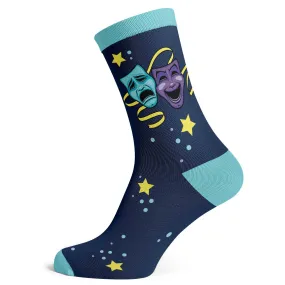 Theater Masks Socks