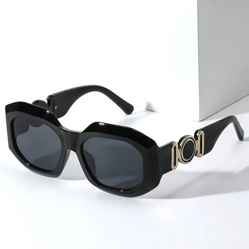 Women & men square sunglasses classic small rectangle sunglasses